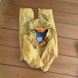 Adorable M&S fleece lined rain suit